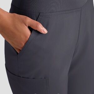 Elegant Charcoal Boot Cut Pants